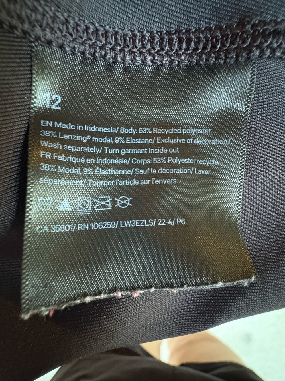 lululemon athletica Washed dark Charcoal Crew Sweatshirt - Dark Gray - Picture 6 of 7